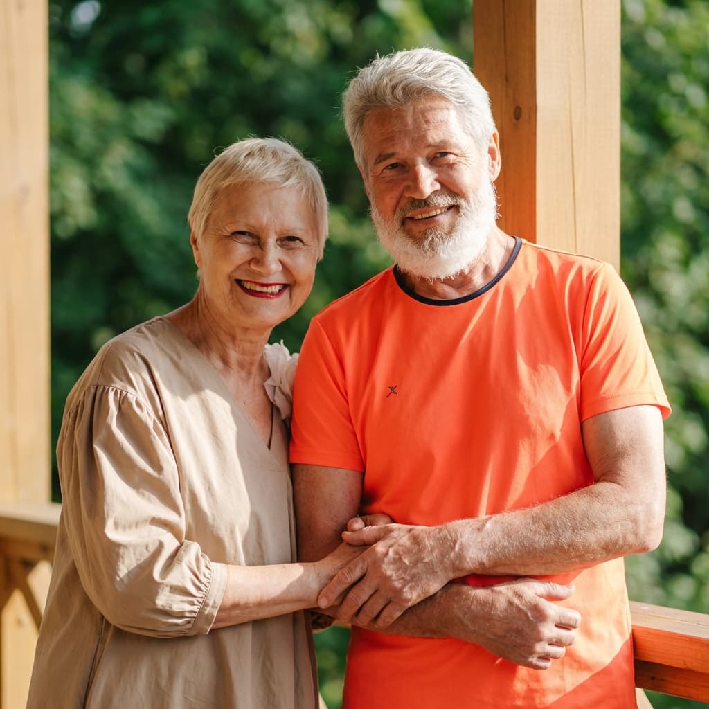 Foto criada com ente querido e usuário juntos